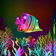 Icon of program: Neon Fish Live Wallpaper