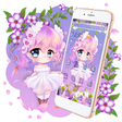 Cute Princess Kawaii Girl Theme icon