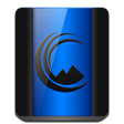 Icono de programa: Carter Blue Black Icon Pa…