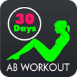 Icon of program: 30 Day Ab Fitness Challen…