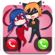 Icon of program: Lady Bug Call - Fake vide…
