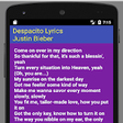 Icon of program: Despacito Lyrics