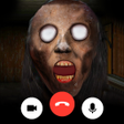 Horror Creepiest Granny's Fake Chat And Video Call icon