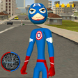 Icono de programa: Stickman Capitaine americ…