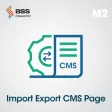 Icon of program: Import Export CMS Page fo…