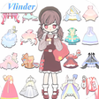 Icon of program: Vlinder Life : Dressup Av…