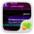 Icono de programa: GO SMS PRO PURPLE CHARM T…