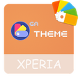 Icono de programa: Theme XPERIA ON | Be Oran…