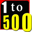 Icon of program: 1 to 500 number counting …