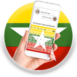 Icono de programa: Myanmar (Burma) Flag Keyb…
