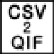 Icon of program: CSV2QIF