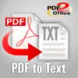 Icon of program: PDF to Text by PDF2Office…