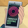 Ominous Beeping App - Rick and Morty icon
