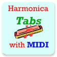 Icon of program: Harmonica Tabs with MIDI …