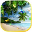 Icono de programa: Beach Palm Tree Live wall…