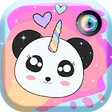 Icono de programa: Panda Unicorn Kawaii Phot…