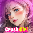 Icon of program: Crush Girl: Anime GF AI