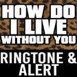 Icon of program: How Do I Live Without You…