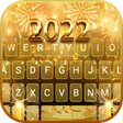 Gold 2019 New Year Keyboard Theme icon