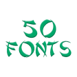 Icon of program: Fonts for FlipFont 50 #7
