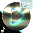Icono de programa: Poweramp skin platinum v3