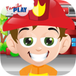 Icono de programa: Kids Fire Truck Fun Games
