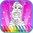 Icon of program: Princess Coloring Book Gi…