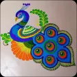 Icon of program: Peacock Colorful Rangoli …