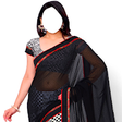Icono de programa: Black & White Saree Face …