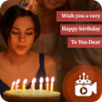 Icon of program: Birthday video maker with…