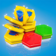 Icon of program: Hexa Sort Merge  Build Pu…