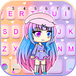 Icon of program: Cute Cartoon Girl Keyboar…