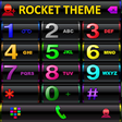 Icono de programa: Theme RocketDial Black Cr…