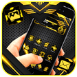 Icon of program: Dark Black Yellow Launche…