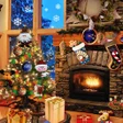 Icono de programa: Christmas Fireplace LWP