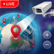 Icon of program: Live Cam Earth Map - GPS …
