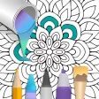 Icon of program: 100+ Mandala coloring pag…
