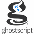 Icon of program: GNU Ghostscript
