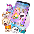 Icono de programa: Funny Animal Emojis Theme