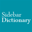 Icon of program: Sidebar Dictionary for Wi…