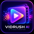 Icon of program: AI Vidrush : Video Genera…