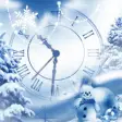 Icon of program: Snowfall Clock Screensave…