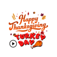Icon of program: Happy Thanksgiving Sticke…
