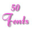 Icon of program: Fonts for FlipFont 50 #6