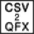 Icon of program: CSV2QFX