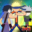 Icon of program: Stick Ninja - 3v3 Battle