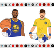 Icon of program: Pixel art basketball logo…