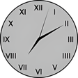 Simple Floating Clock icon