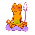 Icon of program: Orange Frog Sticker Pack
