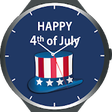 Icono de programa: 4th of July Watch Face